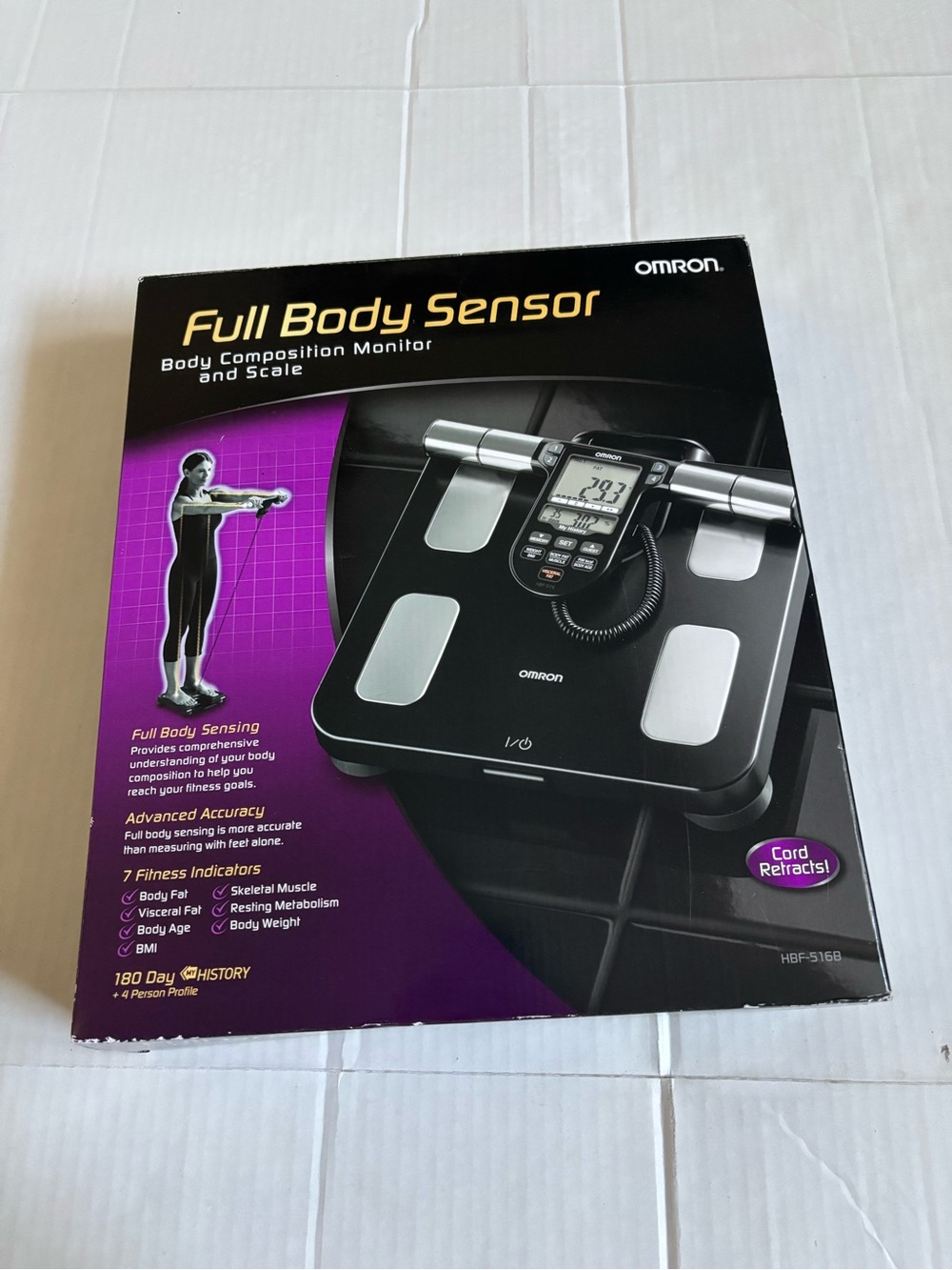 Omron HBF-516B Scale & Full-Body Sensor